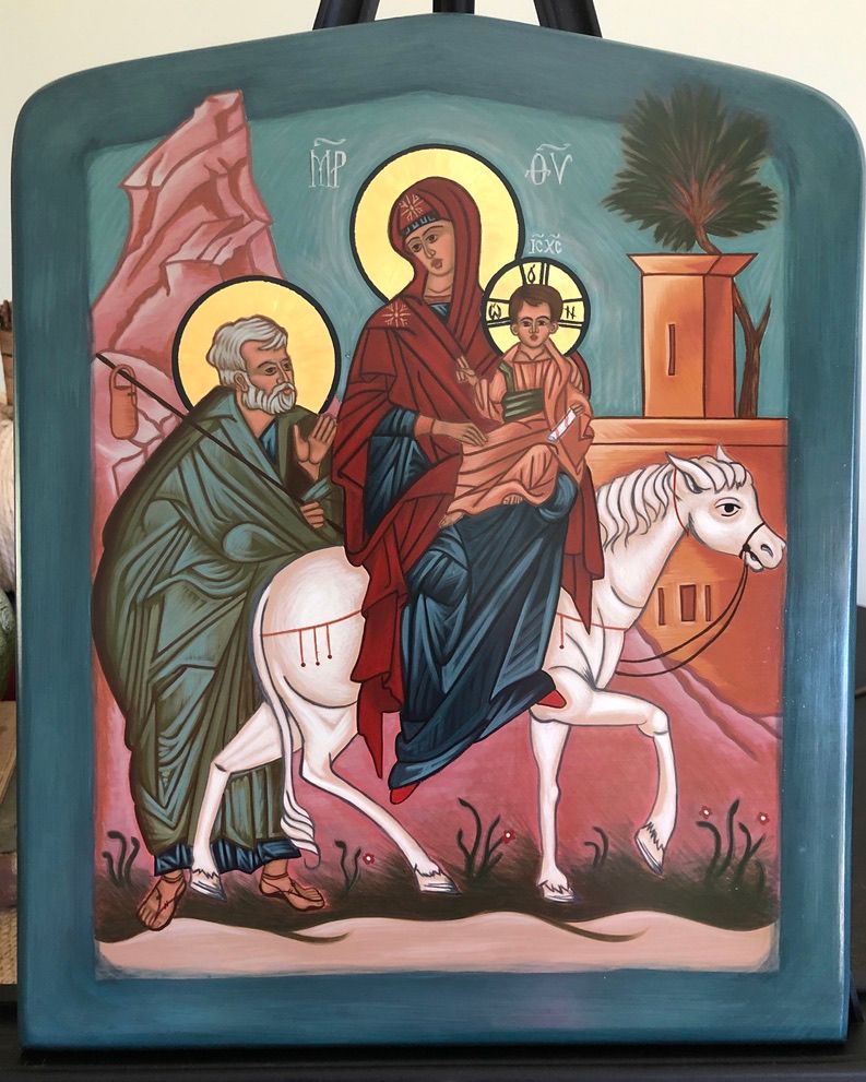 Flight to Egypt, Holy Family, Feast December 26.